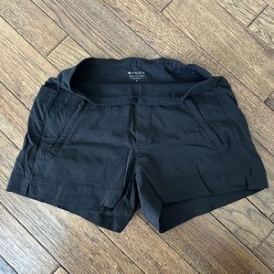 Athleta Trekkie North Black Shorts, Size 2